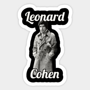 Leonard Cohen / 1934 Sticker